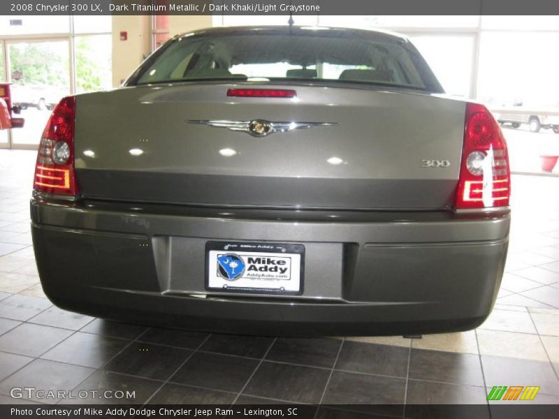 Dark Titanium Metallic / Dark Khaki/Light Graystone 2008 Chrysler 300 LX