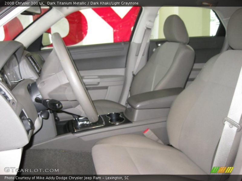 Dark Titanium Metallic / Dark Khaki/Light Graystone 2008 Chrysler 300 LX
