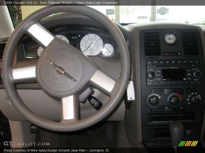Dark Titanium Metallic / Dark Khaki/Light Graystone 2008 Chrysler 300 LX