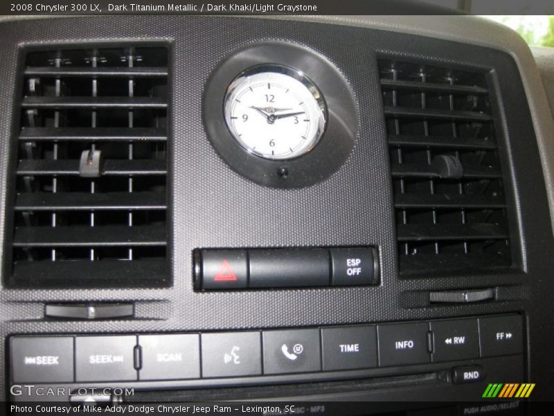 Dark Titanium Metallic / Dark Khaki/Light Graystone 2008 Chrysler 300 LX