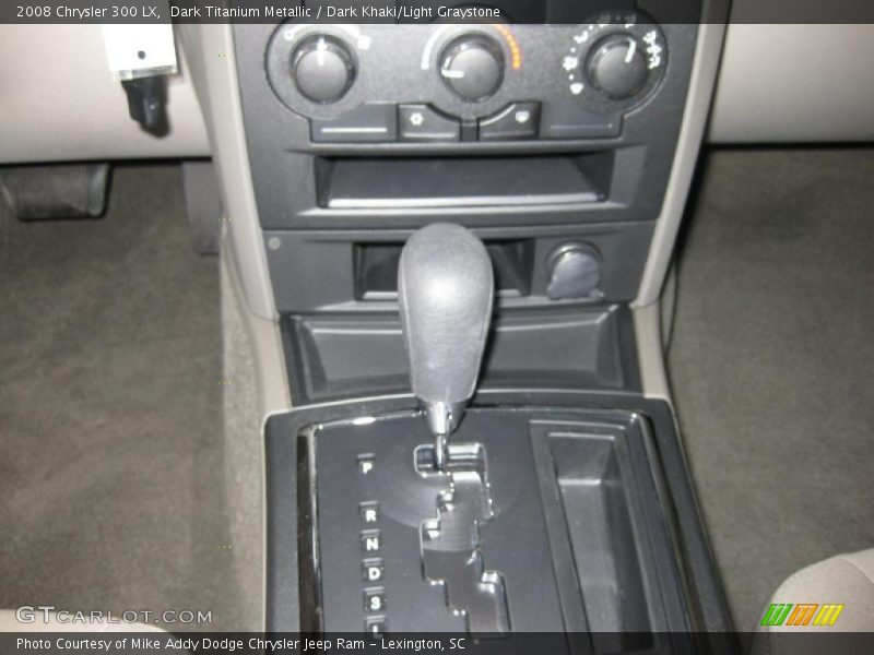 Dark Titanium Metallic / Dark Khaki/Light Graystone 2008 Chrysler 300 LX