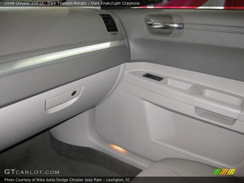 Dark Titanium Metallic / Dark Khaki/Light Graystone 2008 Chrysler 300 LX