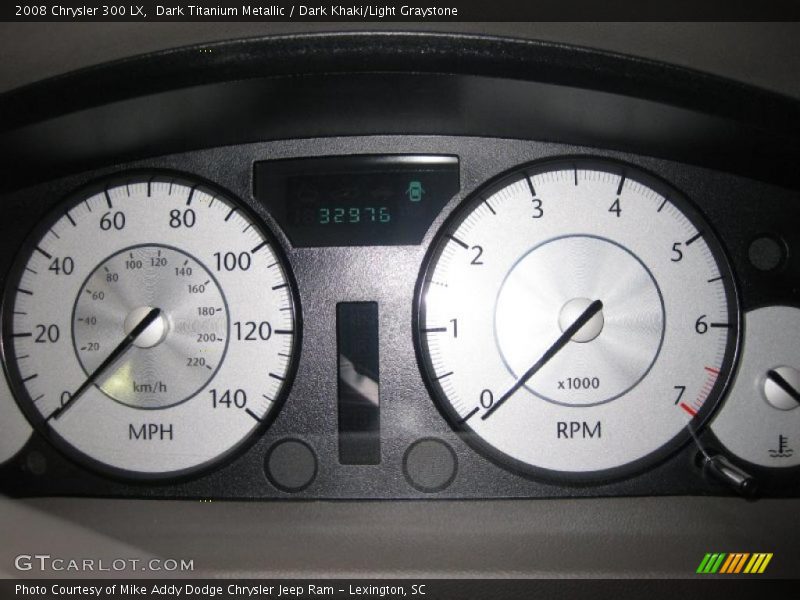 Dark Titanium Metallic / Dark Khaki/Light Graystone 2008 Chrysler 300 LX