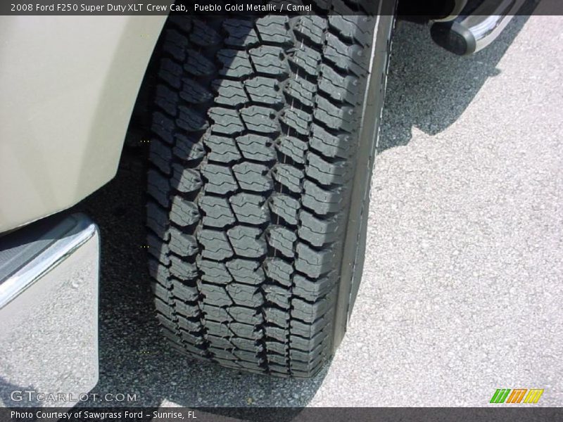 Pueblo Gold Metallic / Camel 2008 Ford F250 Super Duty XLT Crew Cab