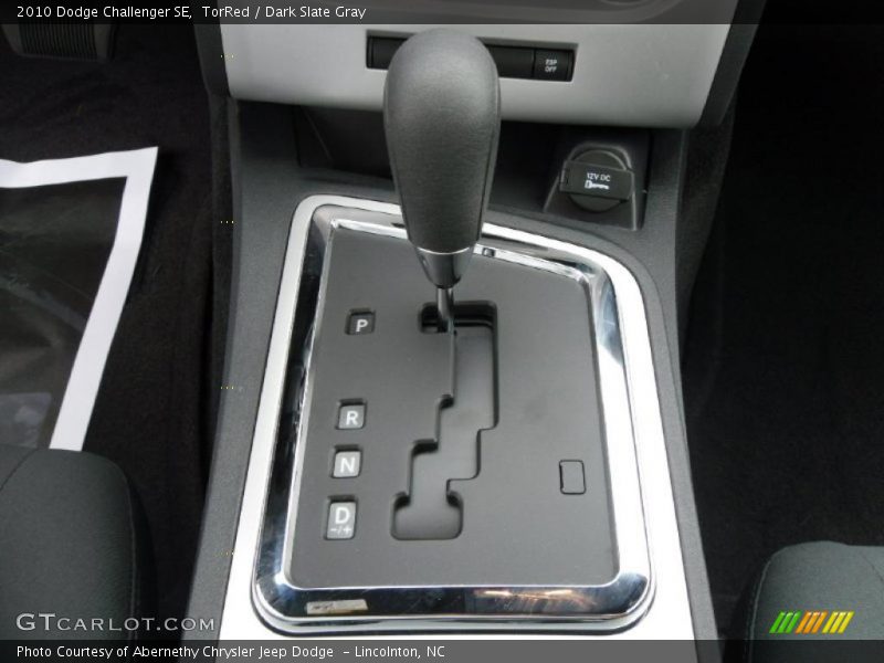 TorRed / Dark Slate Gray 2010 Dodge Challenger SE