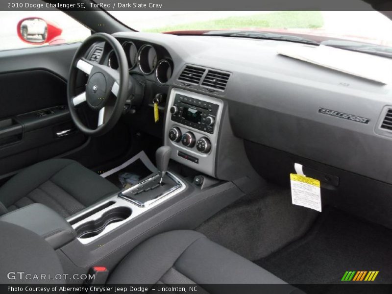TorRed / Dark Slate Gray 2010 Dodge Challenger SE