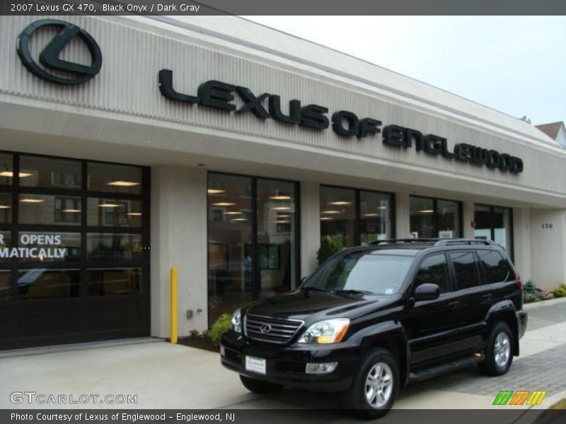 Black Onyx / Dark Gray 2007 Lexus GX 470