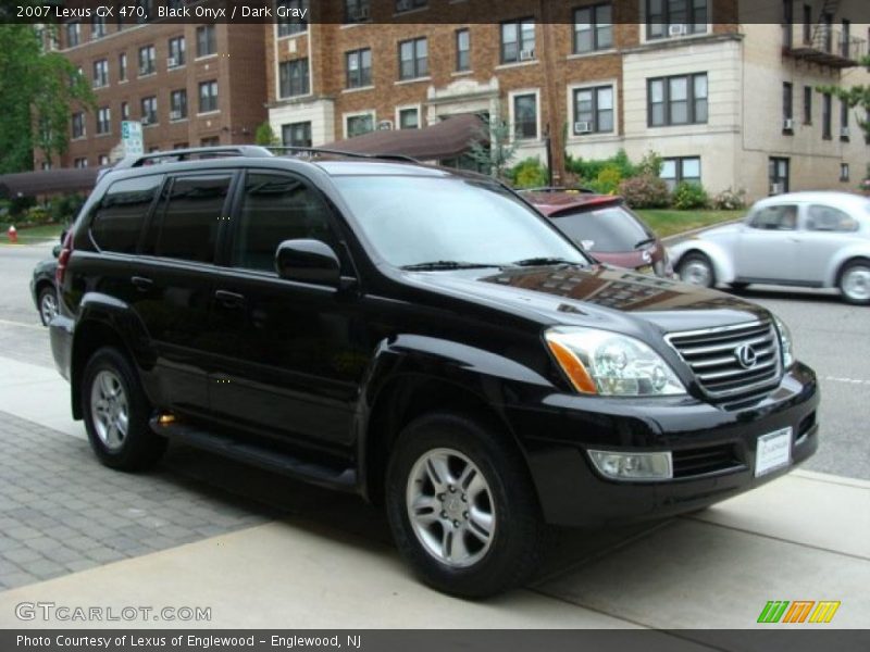Black Onyx / Dark Gray 2007 Lexus GX 470