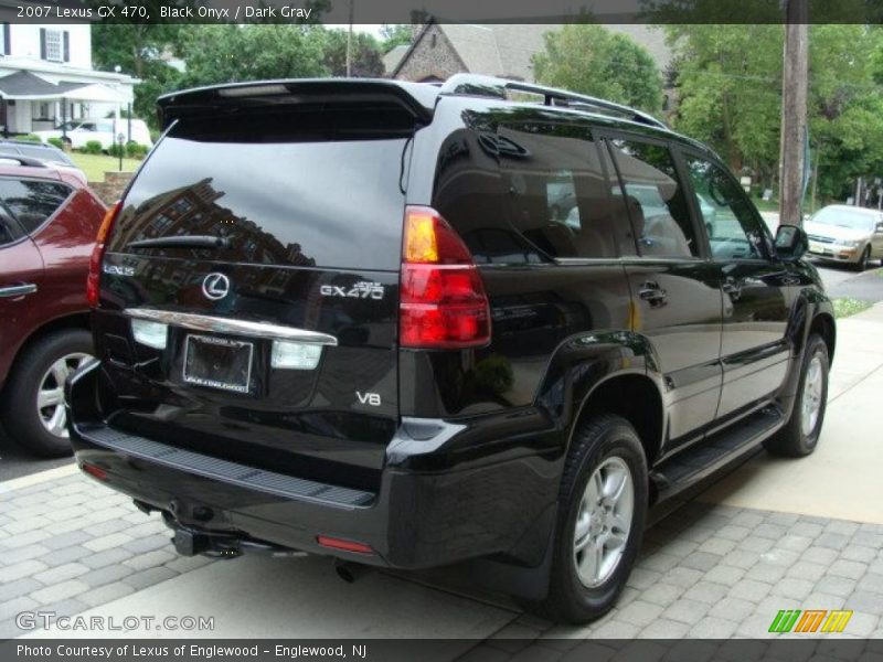 Black Onyx / Dark Gray 2007 Lexus GX 470