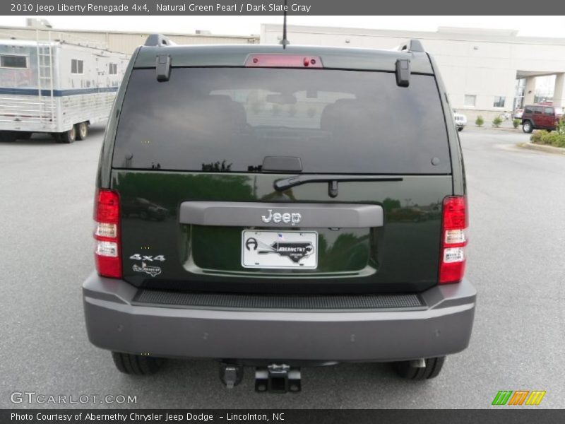 Natural Green Pearl / Dark Slate Gray 2010 Jeep Liberty Renegade 4x4