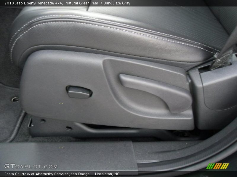 Natural Green Pearl / Dark Slate Gray 2010 Jeep Liberty Renegade 4x4