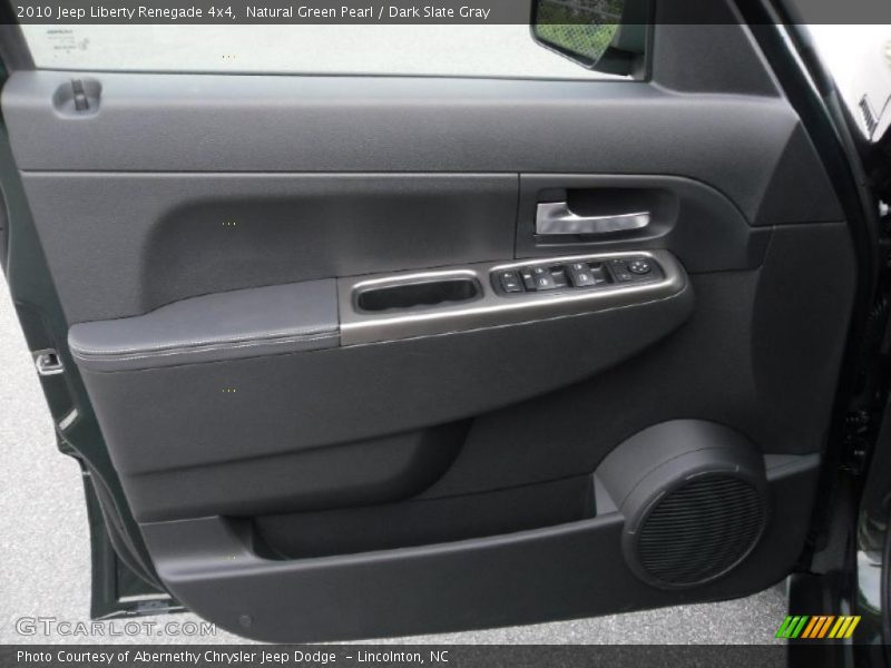 Natural Green Pearl / Dark Slate Gray 2010 Jeep Liberty Renegade 4x4