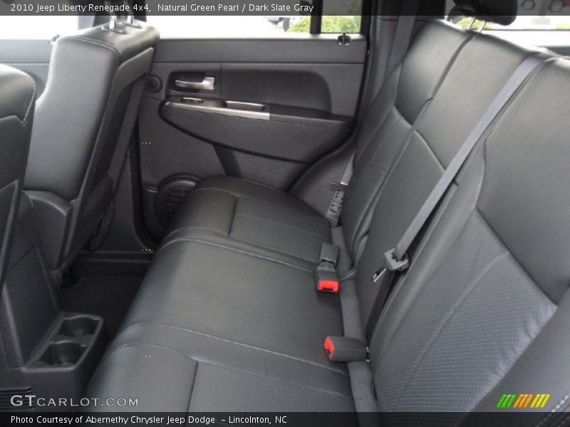 Natural Green Pearl / Dark Slate Gray 2010 Jeep Liberty Renegade 4x4