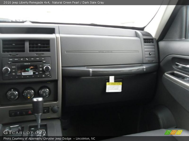 Natural Green Pearl / Dark Slate Gray 2010 Jeep Liberty Renegade 4x4