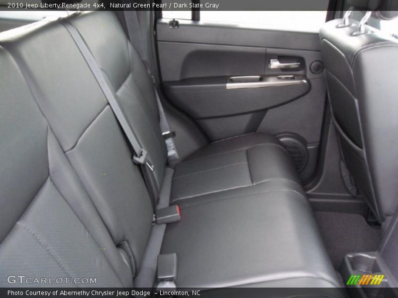 Natural Green Pearl / Dark Slate Gray 2010 Jeep Liberty Renegade 4x4