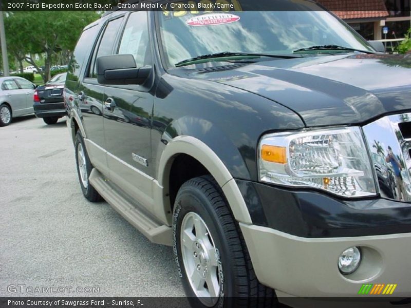 Carbon Metallic / Charcoal Black/Camel 2007 Ford Expedition Eddie Bauer