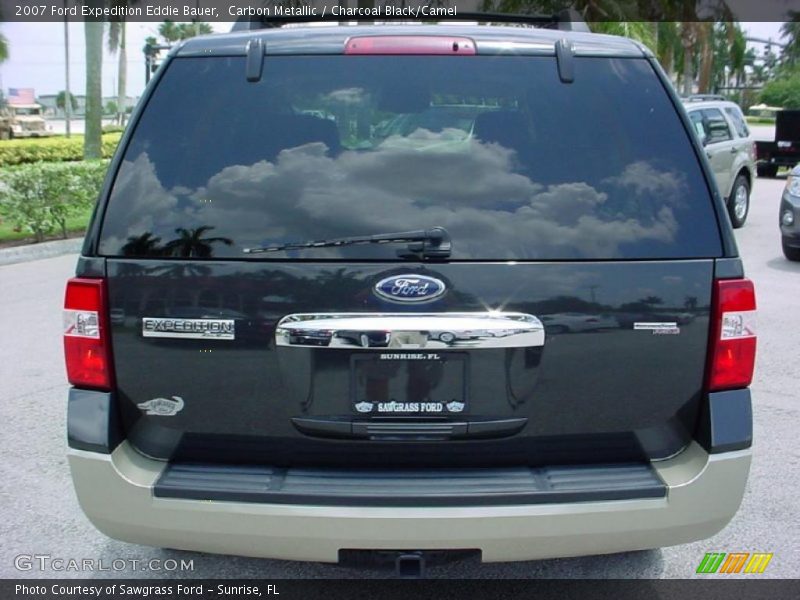 Carbon Metallic / Charcoal Black/Camel 2007 Ford Expedition Eddie Bauer