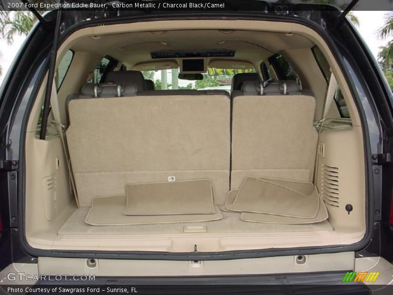 Carbon Metallic / Charcoal Black/Camel 2007 Ford Expedition Eddie Bauer