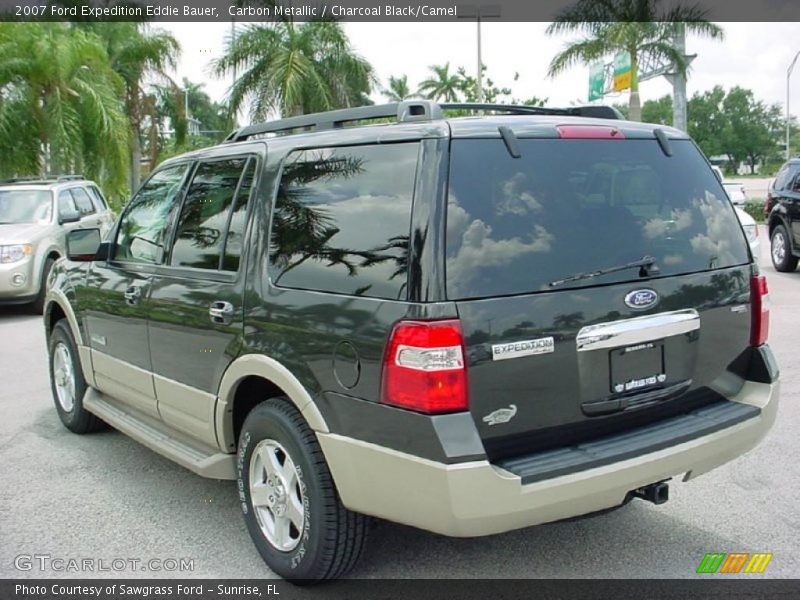Carbon Metallic / Charcoal Black/Camel 2007 Ford Expedition Eddie Bauer
