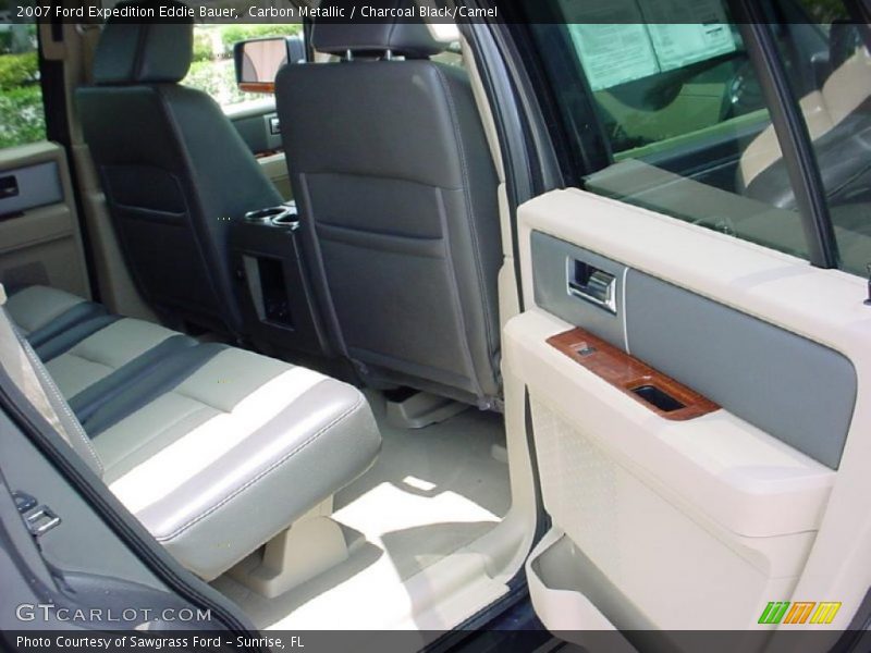 Carbon Metallic / Charcoal Black/Camel 2007 Ford Expedition Eddie Bauer