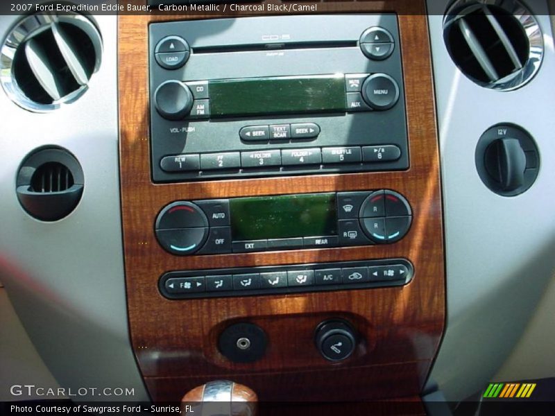 Carbon Metallic / Charcoal Black/Camel 2007 Ford Expedition Eddie Bauer