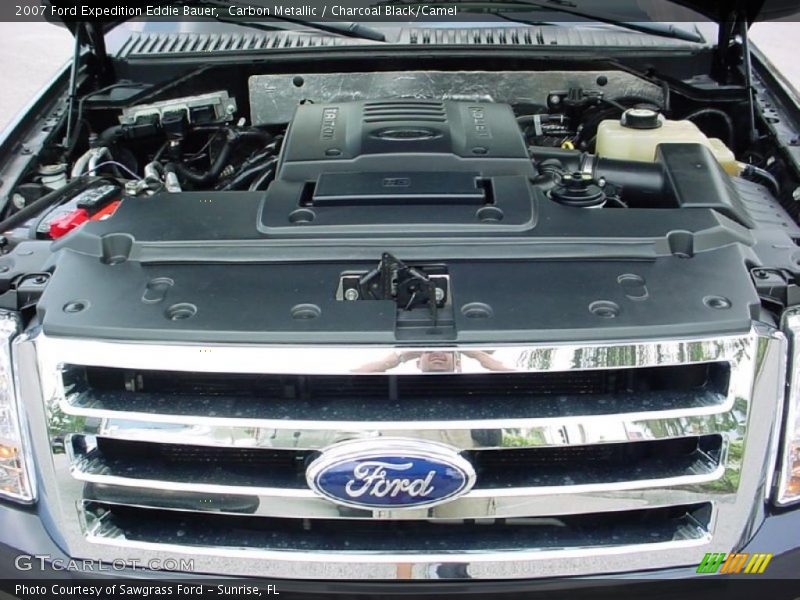 Carbon Metallic / Charcoal Black/Camel 2007 Ford Expedition Eddie Bauer