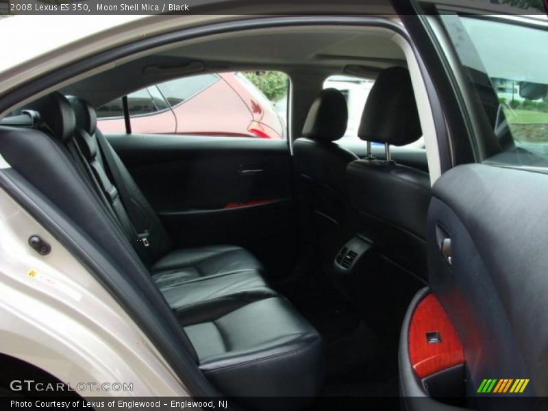 Moon Shell Mica / Black 2008 Lexus ES 350