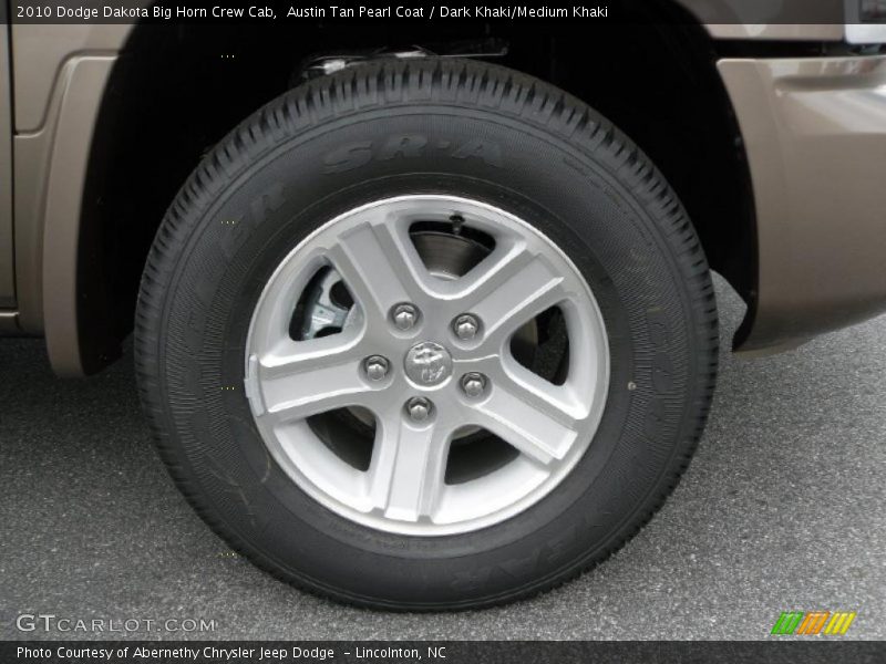 Austin Tan Pearl Coat / Dark Khaki/Medium Khaki 2010 Dodge Dakota Big Horn Crew Cab