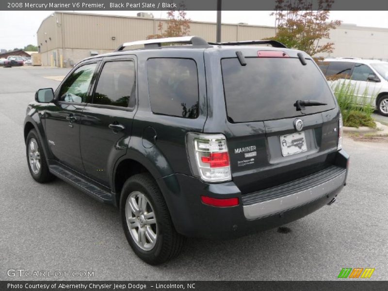 Black Pearl Slate / Black 2008 Mercury Mariner V6 Premier