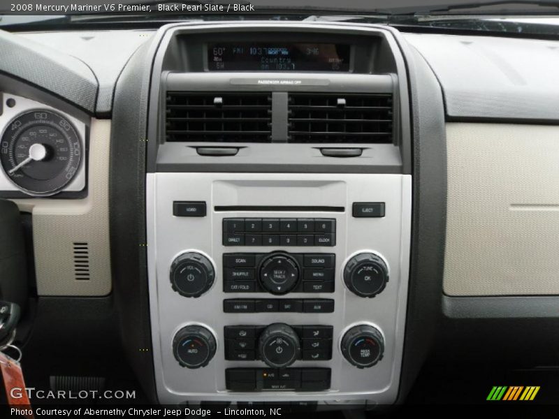 Black Pearl Slate / Black 2008 Mercury Mariner V6 Premier