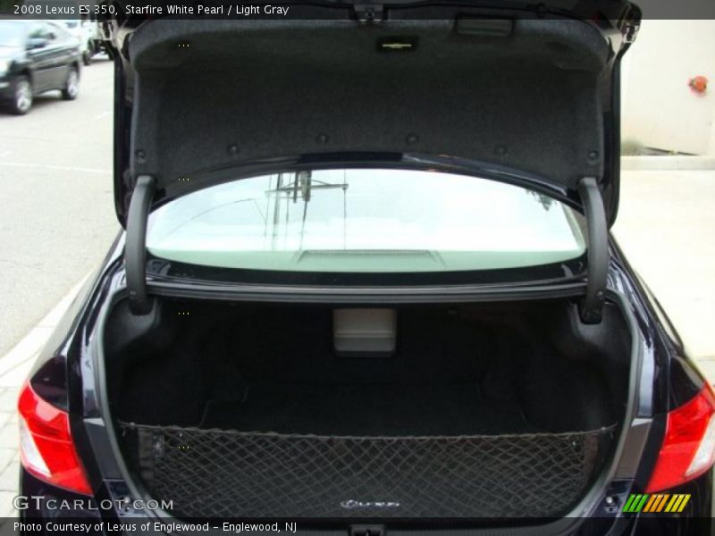 Starfire White Pearl / Light Gray 2008 Lexus ES 350