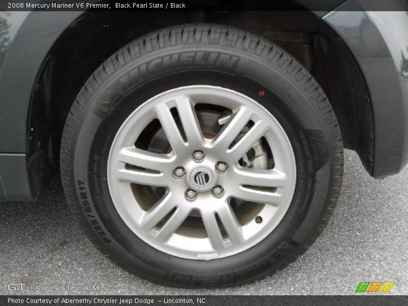 Black Pearl Slate / Black 2008 Mercury Mariner V6 Premier