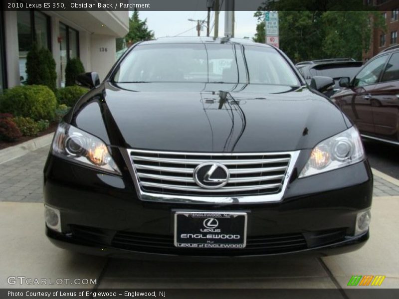 Obsidian Black / Parchment 2010 Lexus ES 350