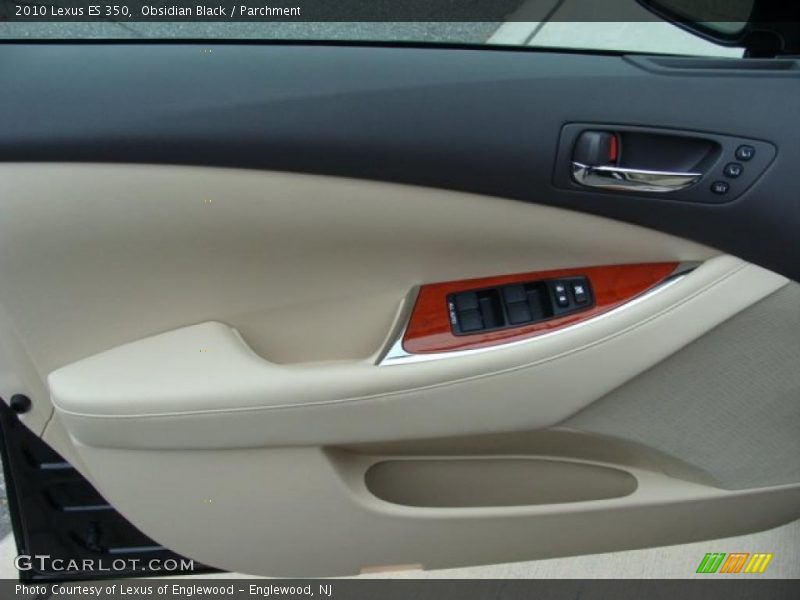 Obsidian Black / Parchment 2010 Lexus ES 350