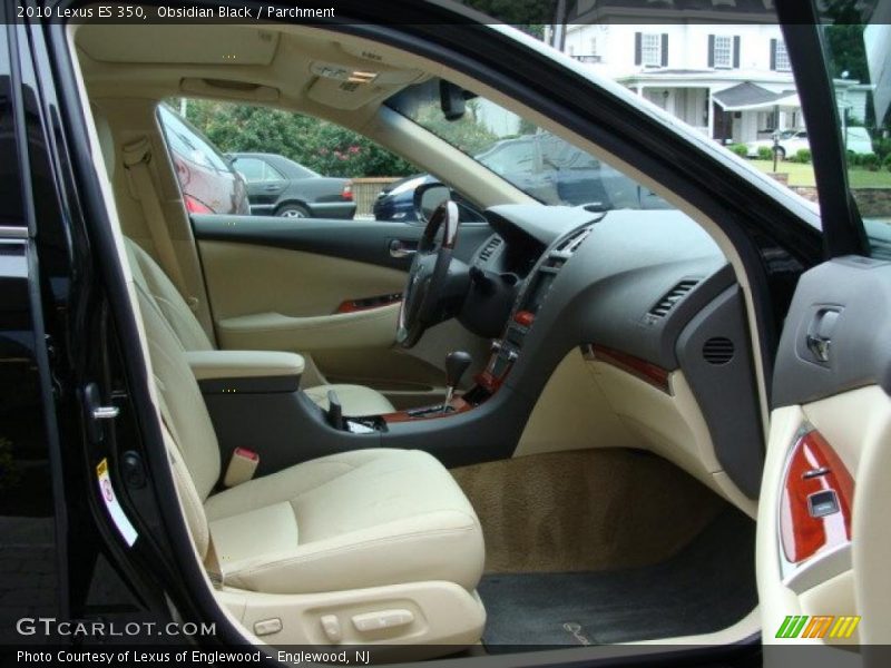 Obsidian Black / Parchment 2010 Lexus ES 350