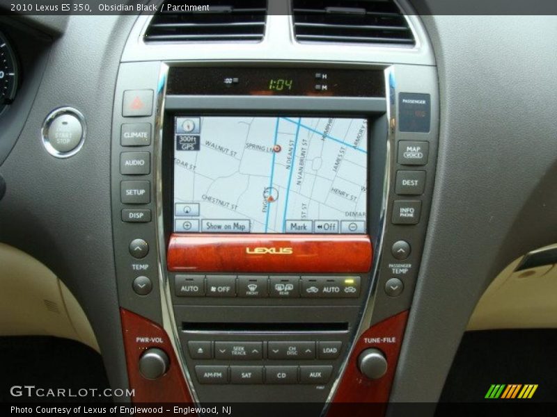 Obsidian Black / Parchment 2010 Lexus ES 350