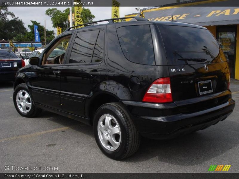Black / Java 2003 Mercedes-Benz ML 320 4Matic