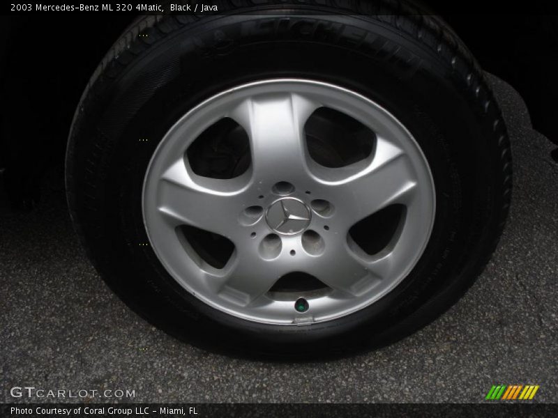 Black / Java 2003 Mercedes-Benz ML 320 4Matic