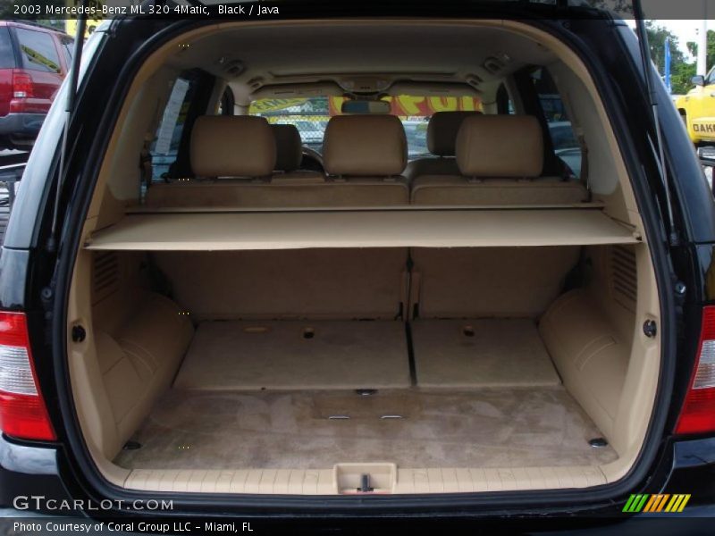 Black / Java 2003 Mercedes-Benz ML 320 4Matic