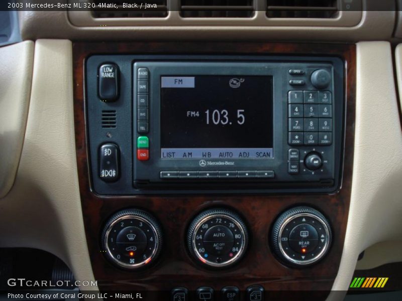 Black / Java 2003 Mercedes-Benz ML 320 4Matic