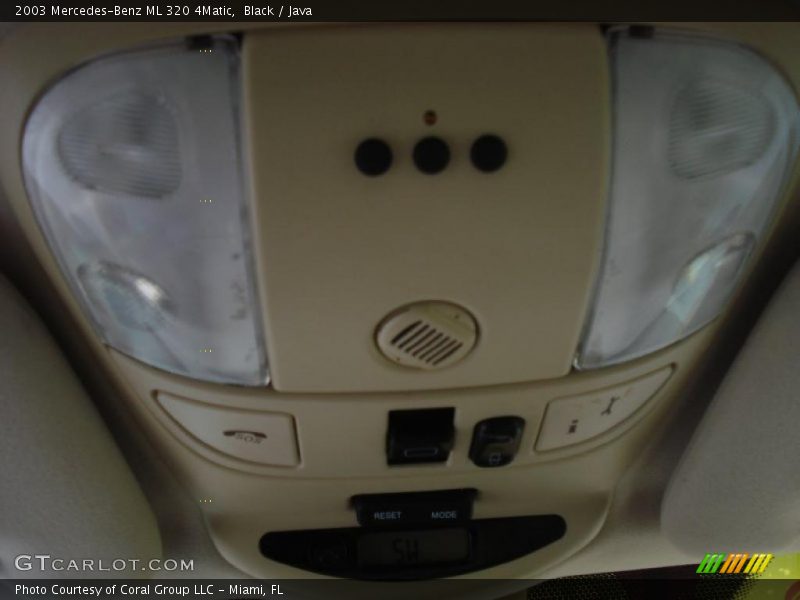 Black / Java 2003 Mercedes-Benz ML 320 4Matic