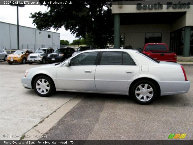 Light Platinum / Shale 2007 Cadillac DTS Luxury