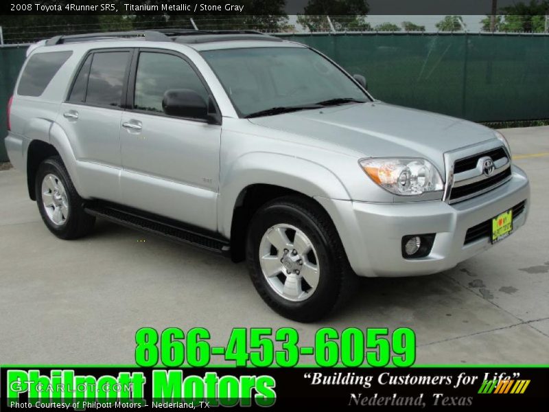 Titanium Metallic / Stone Gray 2008 Toyota 4Runner SR5