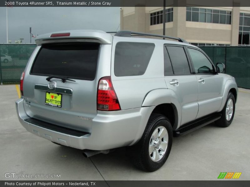 Titanium Metallic / Stone Gray 2008 Toyota 4Runner SR5