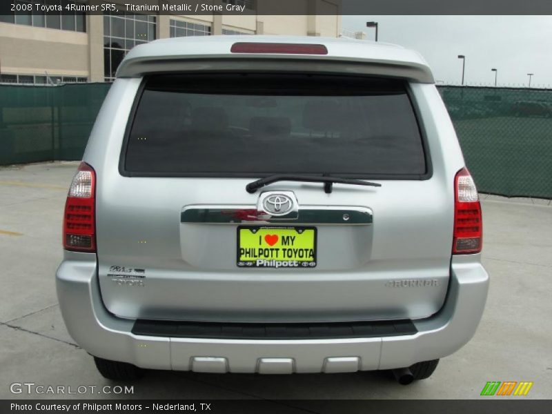 Titanium Metallic / Stone Gray 2008 Toyota 4Runner SR5