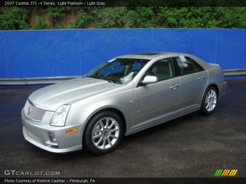 Light Platinum / Light Gray 2007 Cadillac STS -V Series