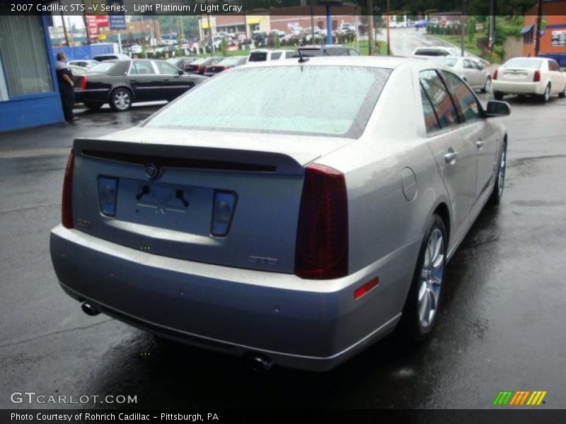 Light Platinum / Light Gray 2007 Cadillac STS -V Series