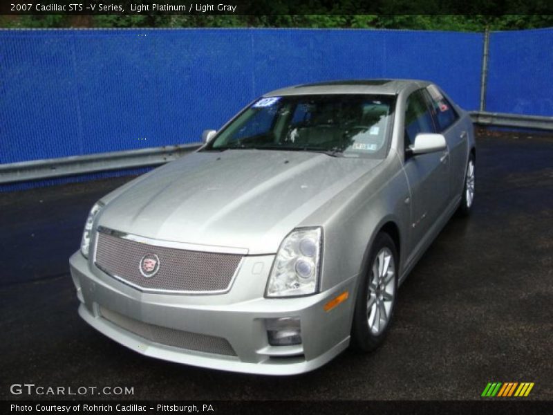 Light Platinum / Light Gray 2007 Cadillac STS -V Series