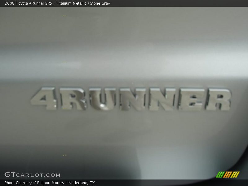 Titanium Metallic / Stone Gray 2008 Toyota 4Runner SR5