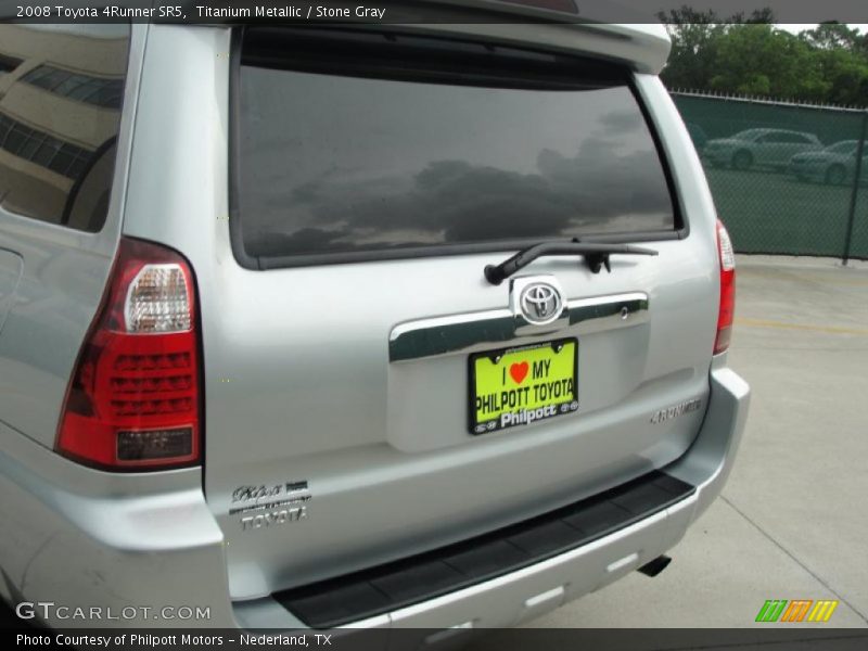 Titanium Metallic / Stone Gray 2008 Toyota 4Runner SR5